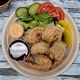 Fried Shrimps/Egg Fried Rice
