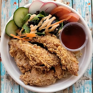 Fried Chicken/Egg Fried Rice
