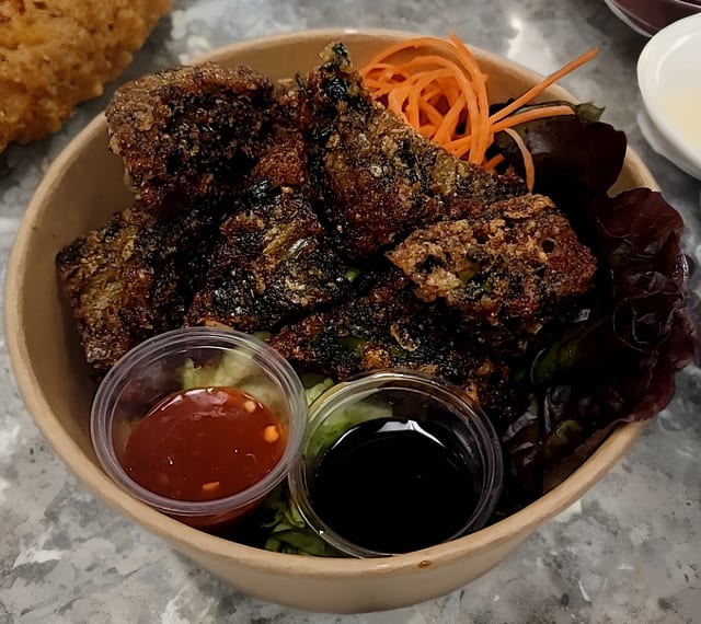 Crispy Chive Pancake.