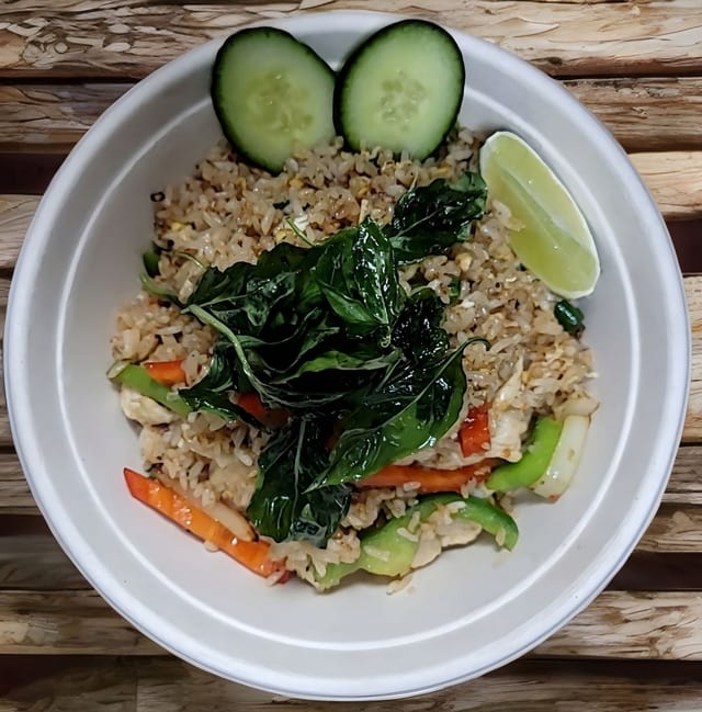 Basil Fried Rice.