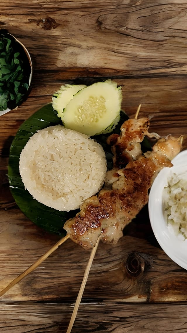Grilled Chicken Skewers.