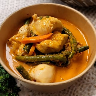 Panang Curry with Jasmine Rice
