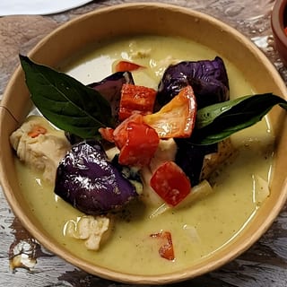 Green Curry with Jasmine Rice